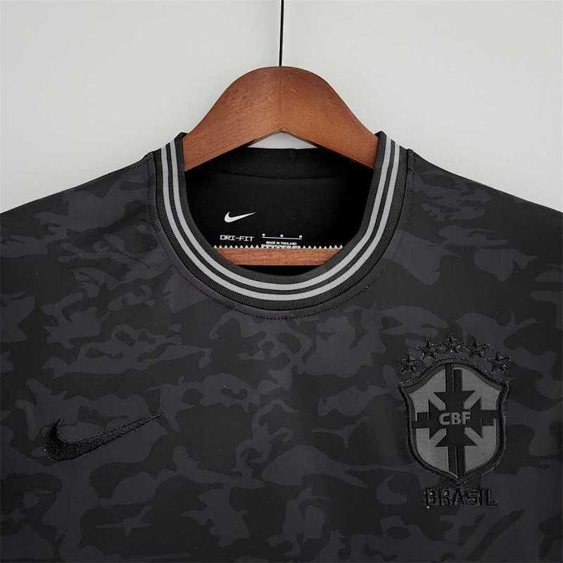 Maillot Brésil Noir 2022