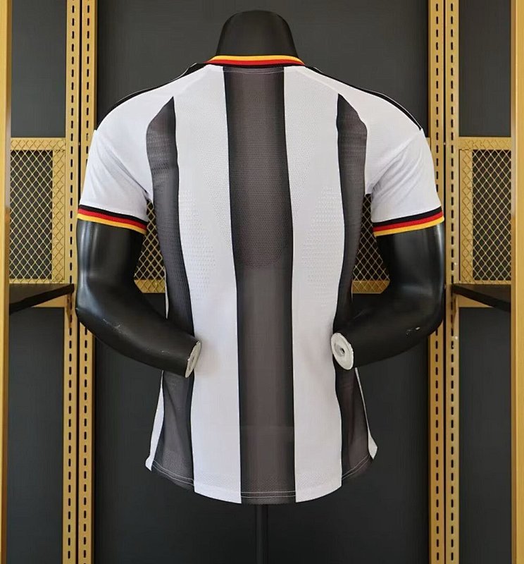 Maillot Allemagne amp;Black Noir Blanc Édition spéciale Player Version 26/27