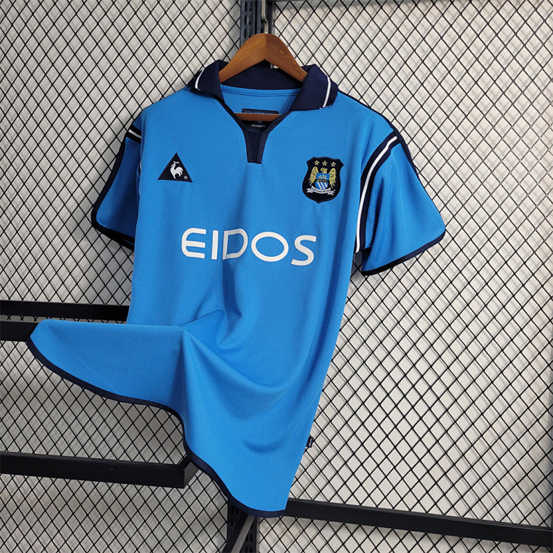 Maillot Manchester City Domicile Rétro 2001/02