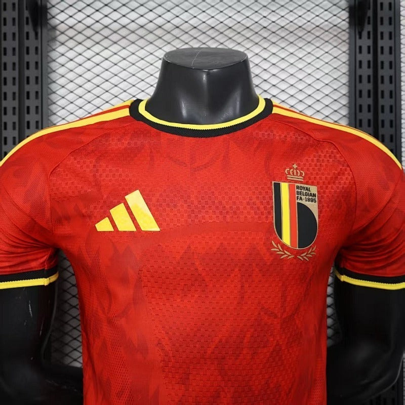 Maillot Belgique Domicile Player Version Coupe du Monde 2026
