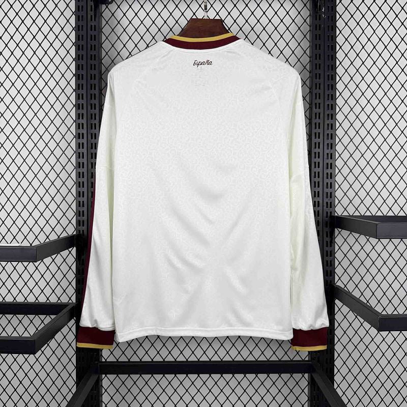 Maillot Espagne Extérieur Manches Longues Coupe du Monde 2026