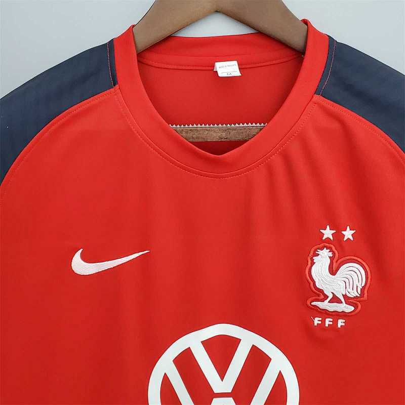 Camiseta Francia Rojo Pre-Partido 2021