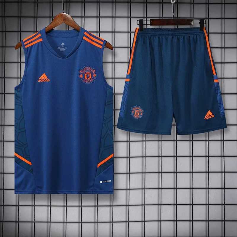 Débardeur Manchester United Marine&Bleu 22/23