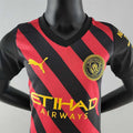 Conjunto Niño Manchester City Visitante 22/23