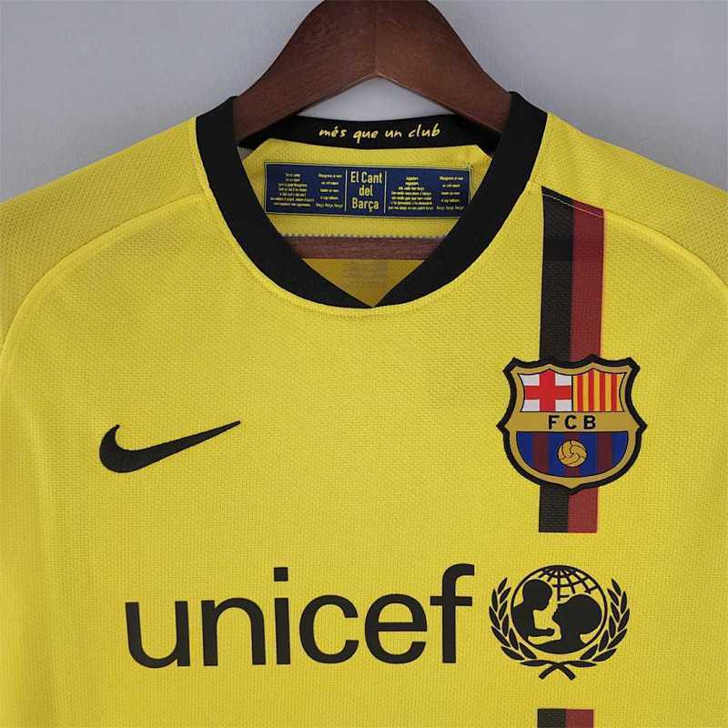 Maillot FC Barcelone Extérieur Rétro 2008/09
