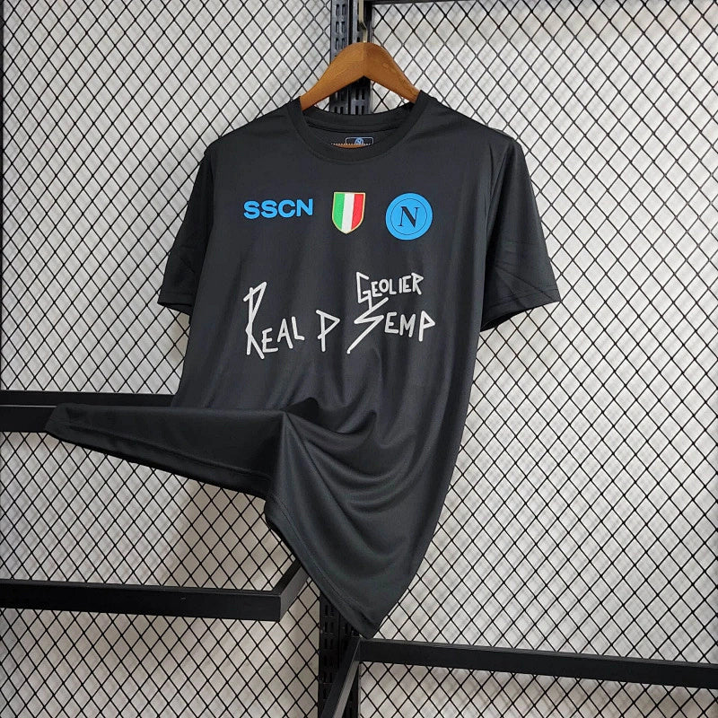 Camiseta Nápoles Negro 23/24