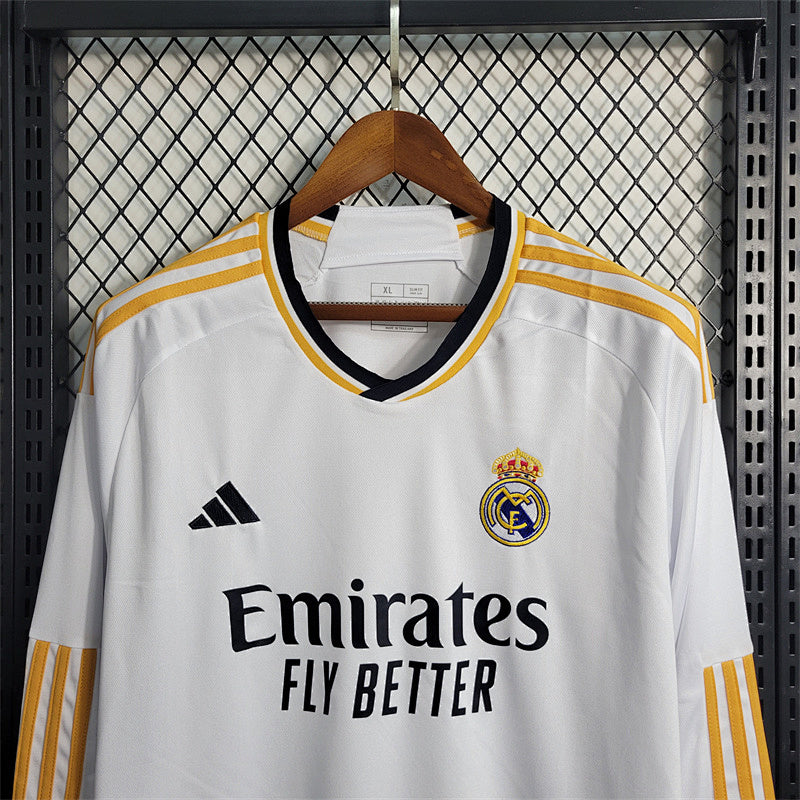 Maillot Real Madrid Domicile Manches Longues 23/24