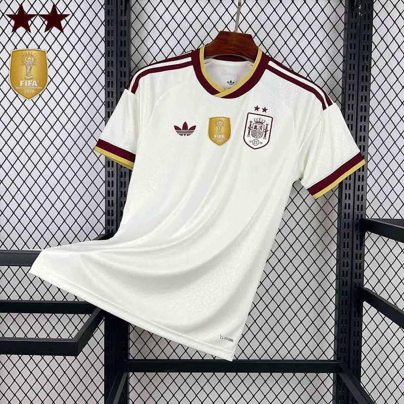 Maillot Espagne Extérieur 2 Étoiles 2026