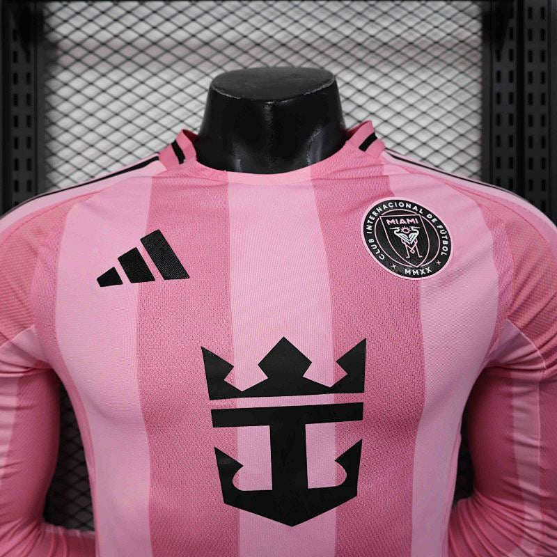 Maillot Inter Miami Domicile Manches Longues 25/26