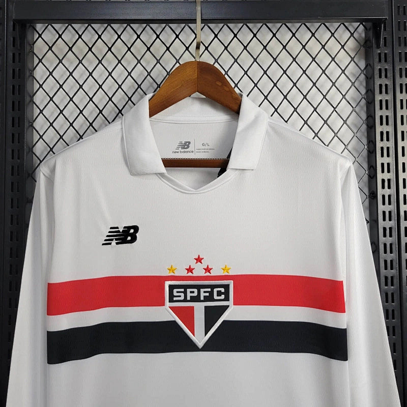 Maillot São Paulo Domicile Manches Longues 24/25