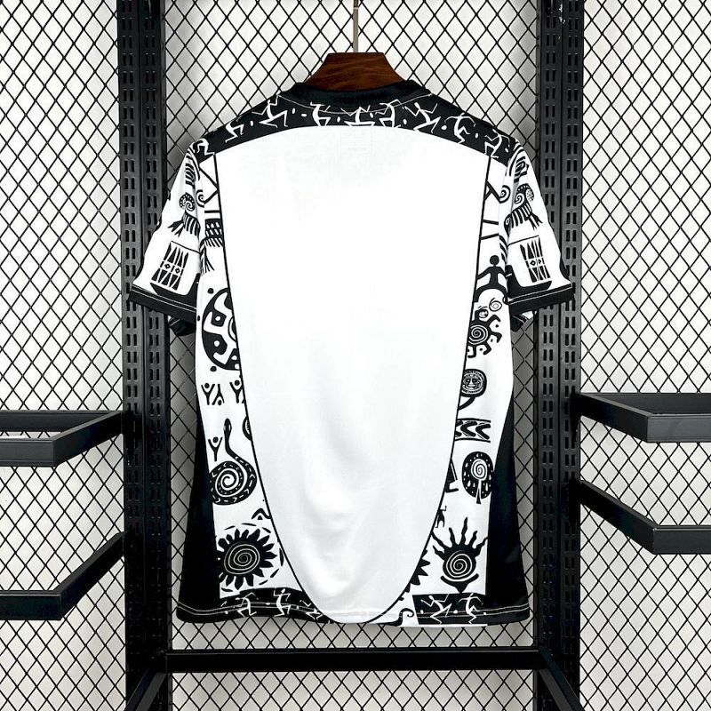 Maillot Mexique Noir Blanc Prématch 2026