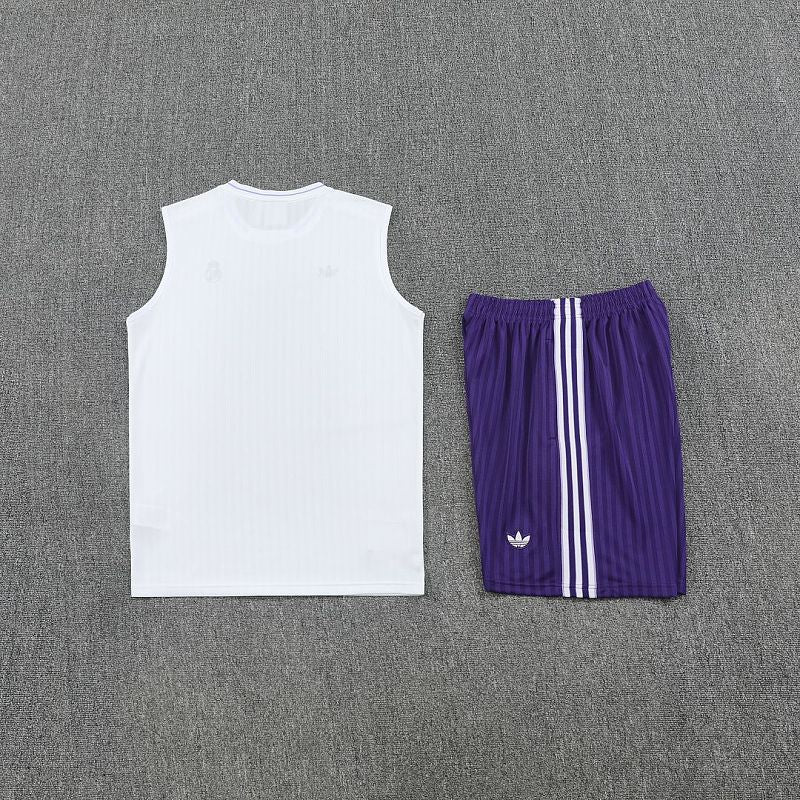 Camiseta sin Mangas Real Madrid Blanco 25/26