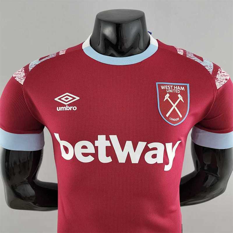 Maillot West Ham Domicile Player Version 22/23