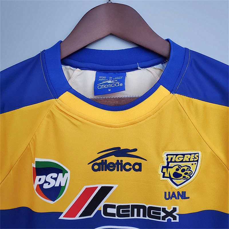 Maillot Tigres UANL Domicile Rétro 2001/02