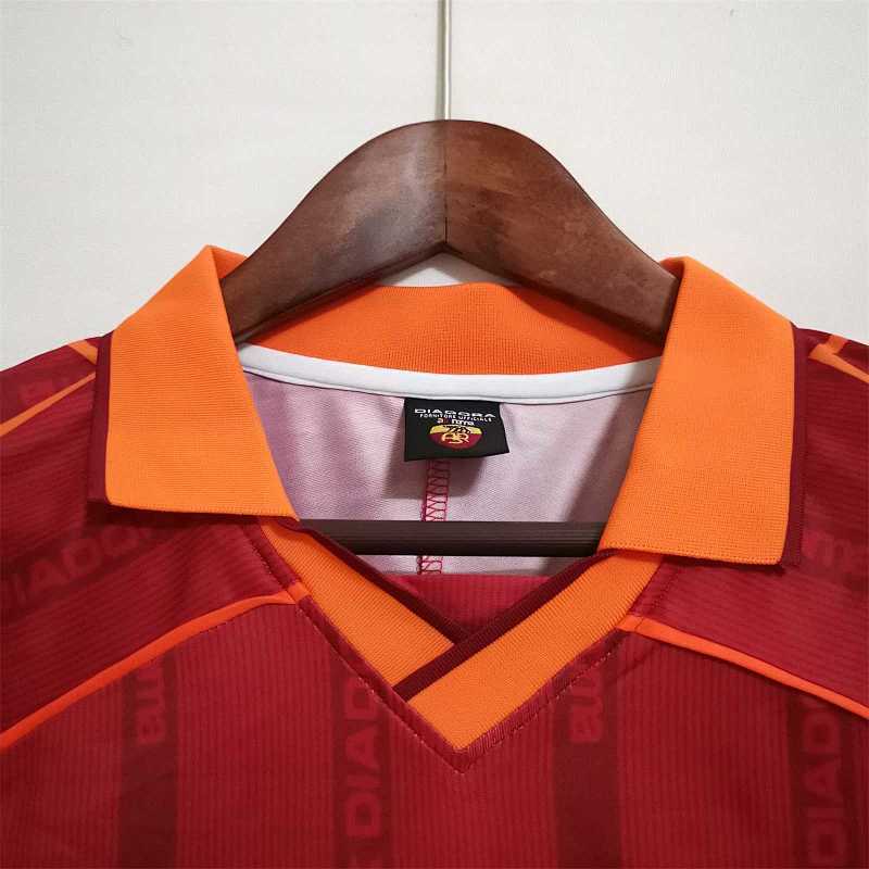 Camiseta AS Roma Local Retro 1999/00
