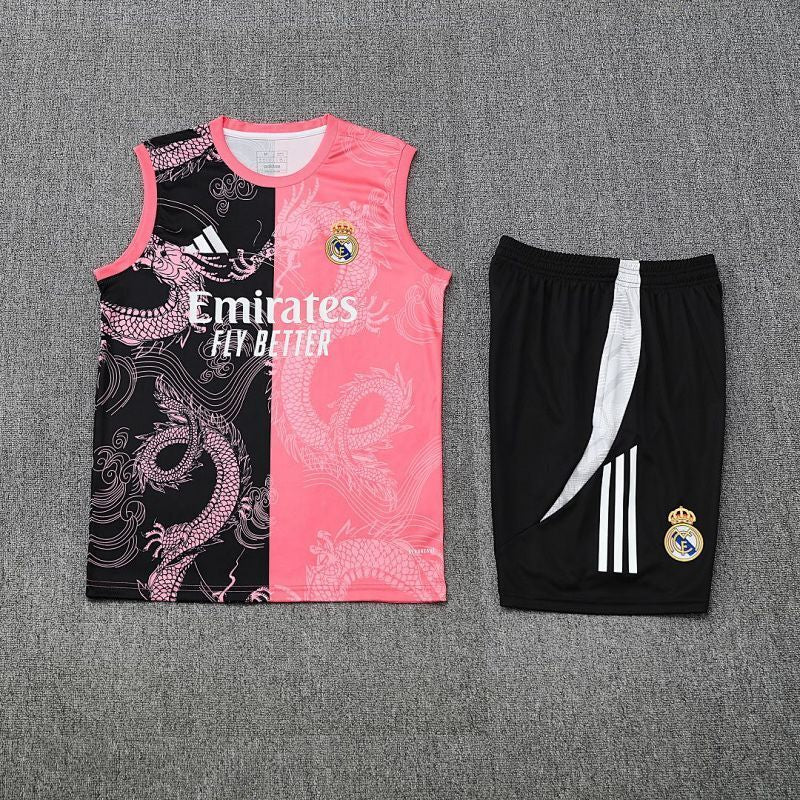 Débardeur Real Madrid Rose&Noir 25/26