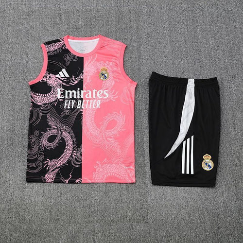 Débardeur Real Madrid Rose&Noir 25/26