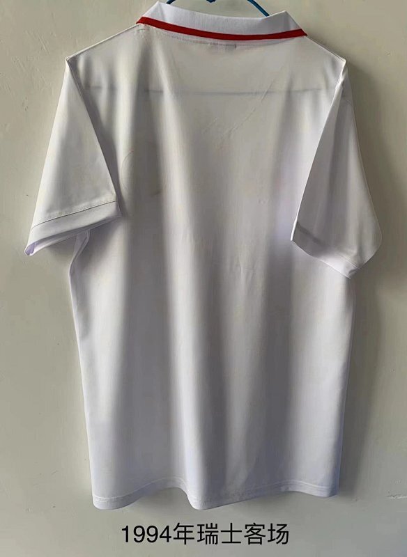 Camiseta Suiza Visitante Retro 1994