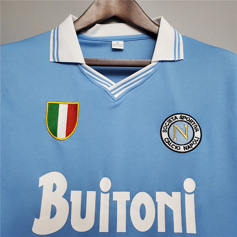 Maillot Naples Domicile 86/87