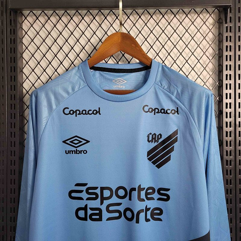 Maillot Athletico Paranaense Second Extérieur Manches Longues 23/24