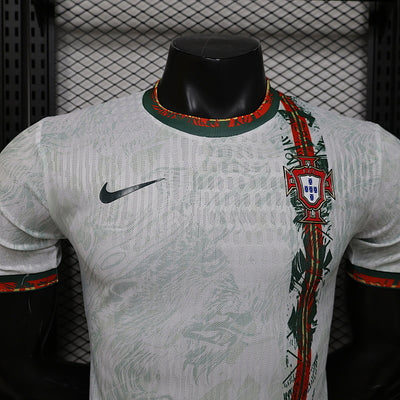 Camiseta Portugal Blanco Versión Player 2026