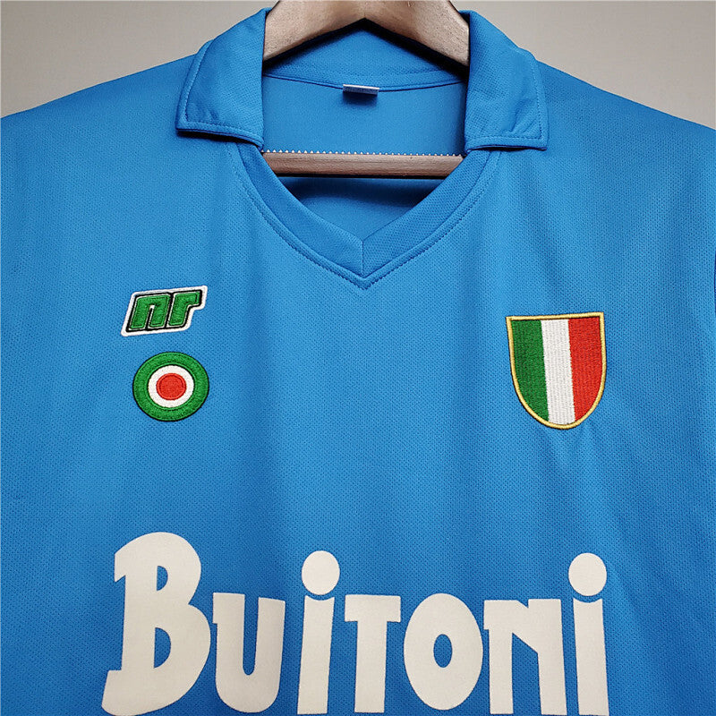 Maillot Naples Domicile 87/88