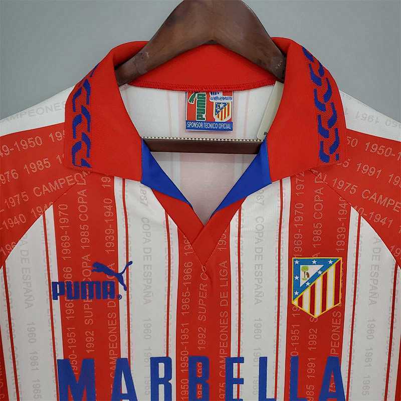 Maillot Atlético Madrid Domicile 95/96