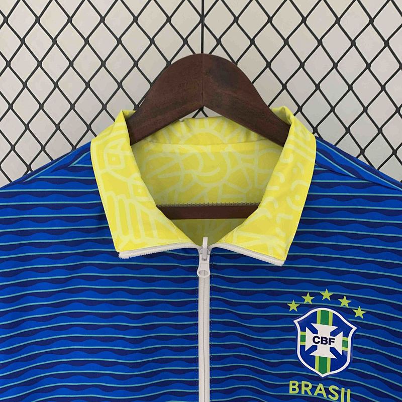 Coupe-vent Brazil Reversible Yellow 25/26