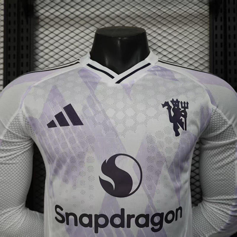 Maillot Manchester United Extérieur Manches Longues 25/26