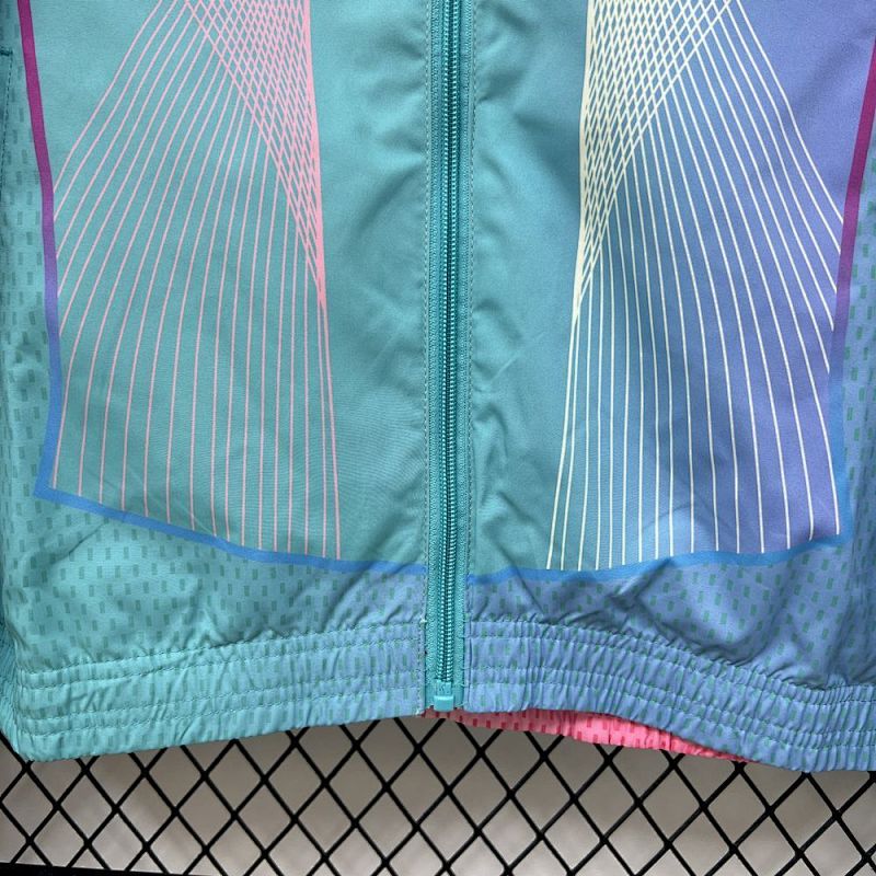 FC Barcelona Pink Green Tracksuit 25/26