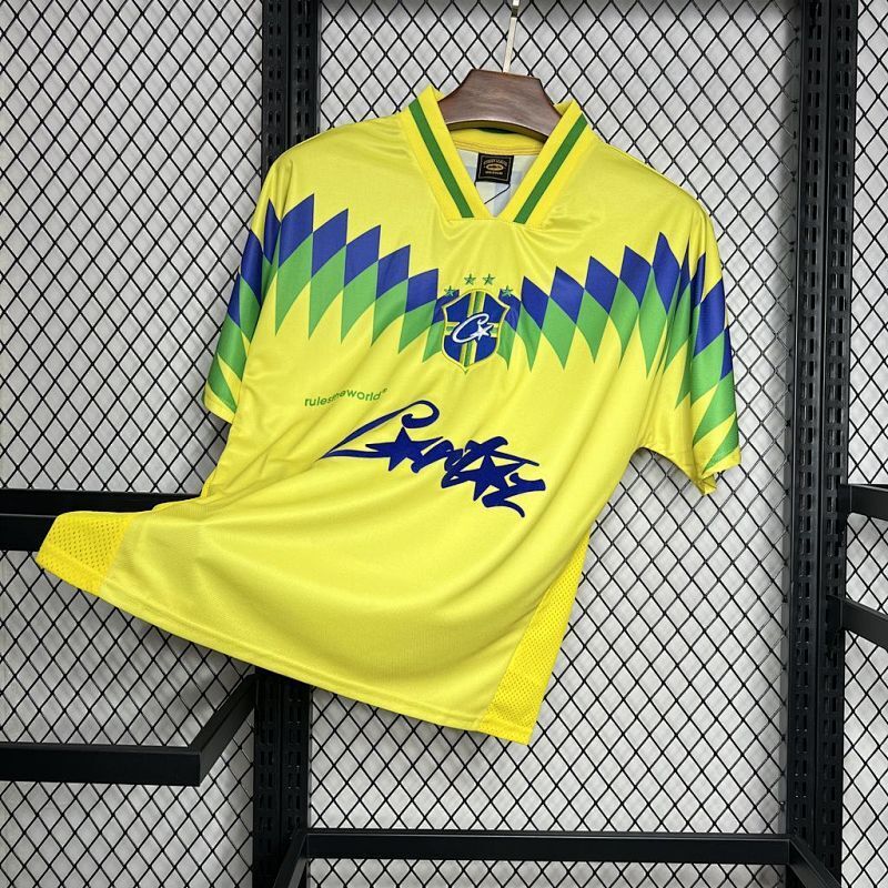 Maillot Brésil Corteiz Vintage Domicile Rétro 1995