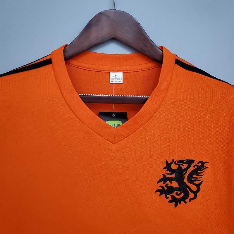 Maillot Netherlands orange Rétro 25/26