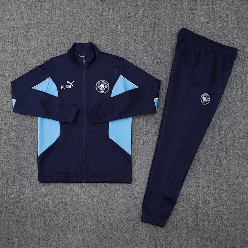 Survêtement Manchester City Marine&Bleu 25/26