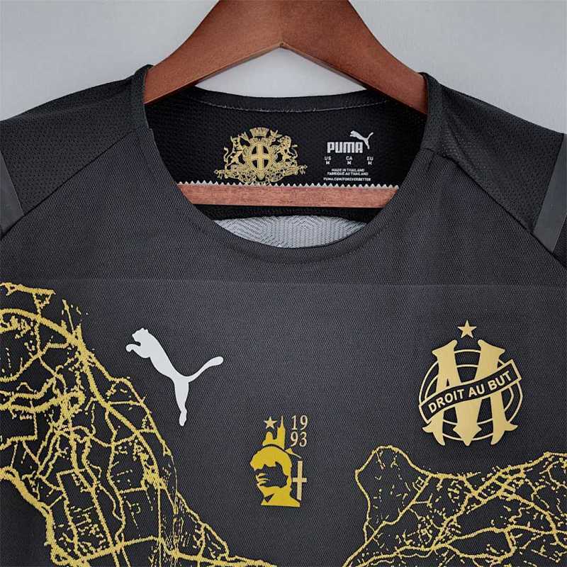 Marseille Black Jersey 22/23