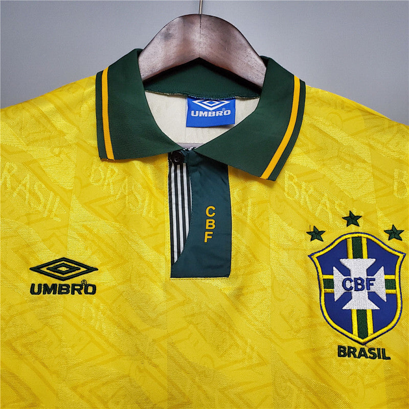 Maillot Brésil Domicile Rétro 91/93/93