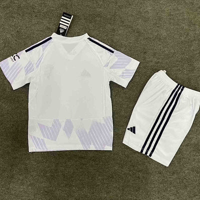 Conjunto Niño Manchester United Visitante 25/26