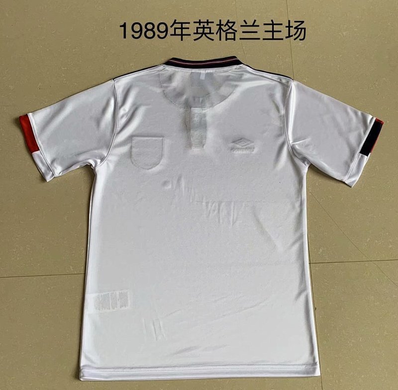 Maillot England Domicile Rétro 1989