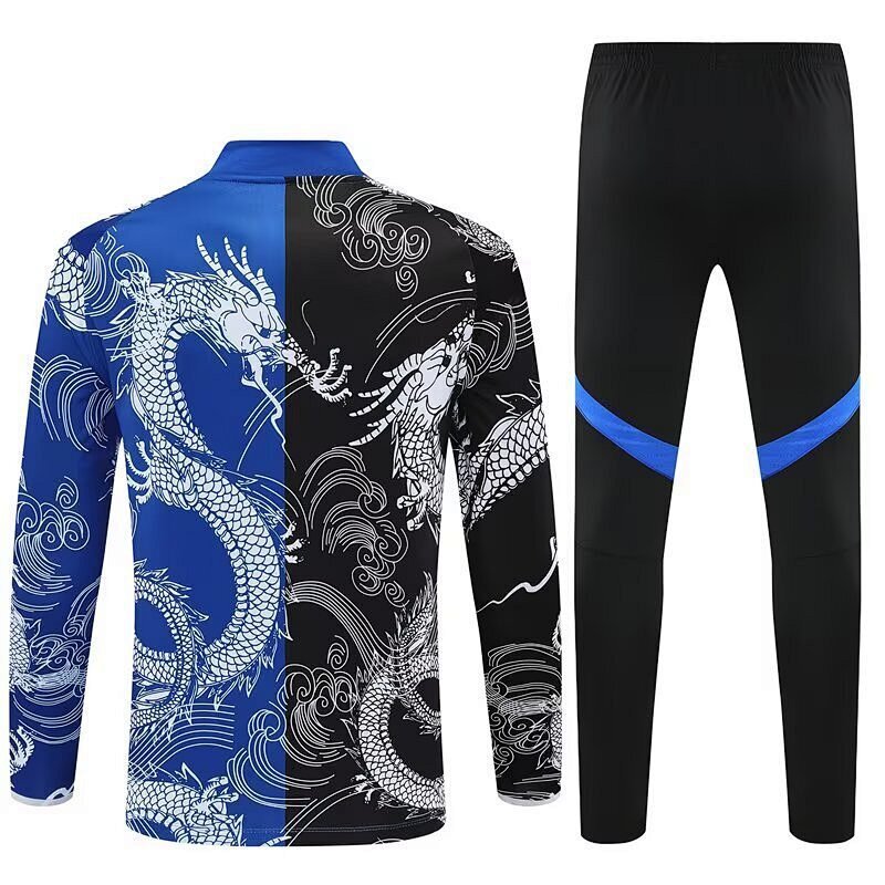 Survêtement Real Madrid Noir&Bleu 25/26