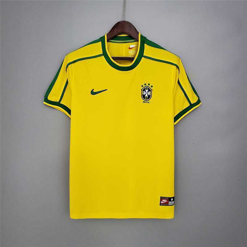 Maillot Brazil Domicile Rétro 1998