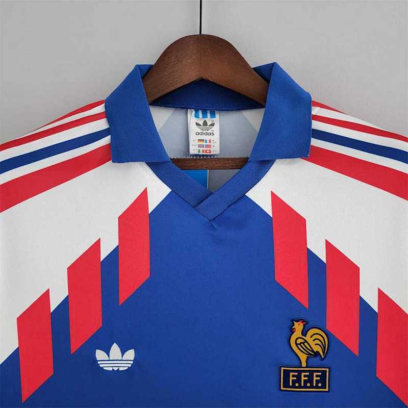 Maillot France Domicile Rétro 1988/90