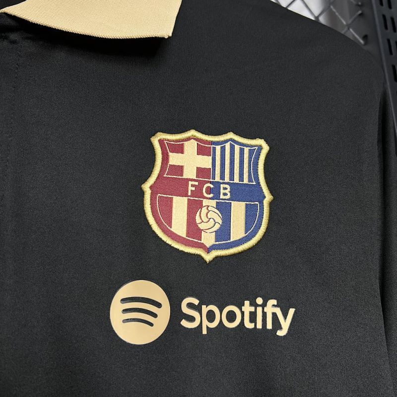 Polo FC Barcelona Negro 24/25