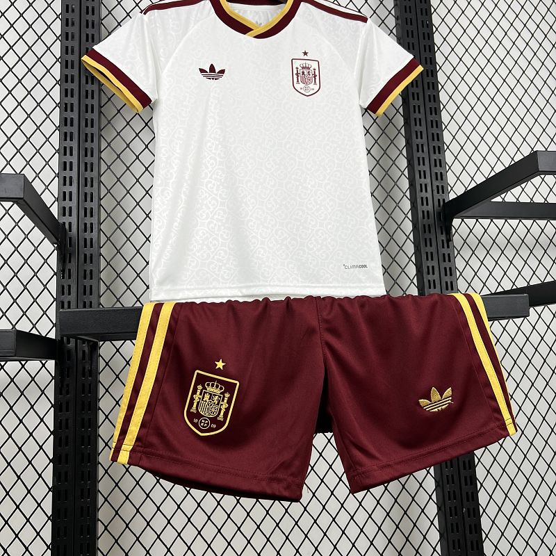 Maillot Espagne Extérieur Enfant Coupe du Monde 2026
