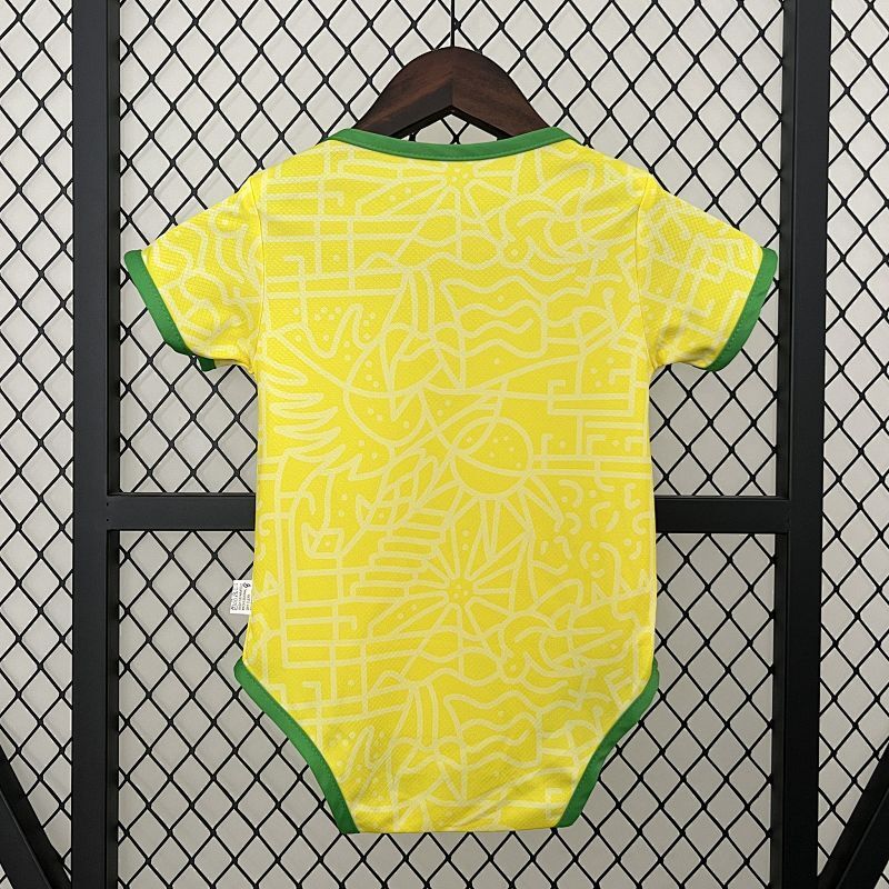 Ensemble Enfant Brazil Baby Uniform Domicile 25/26