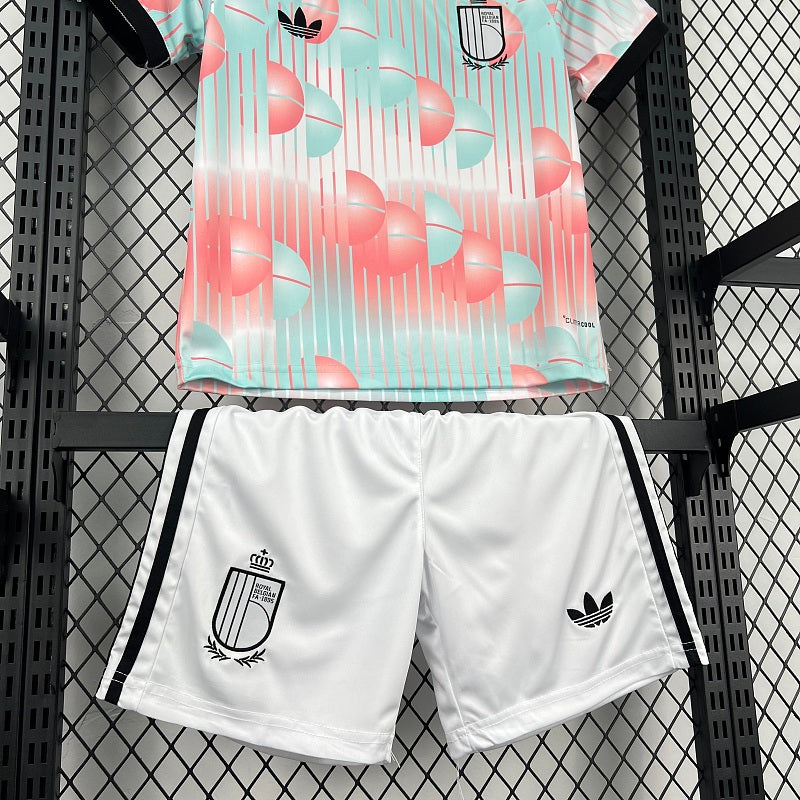 Maillot Belgique Extérieur Enfant Coupe du Monde 2026