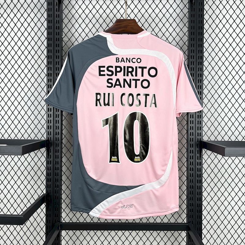 Camiseta Benfica Visitante Retro 2007/08