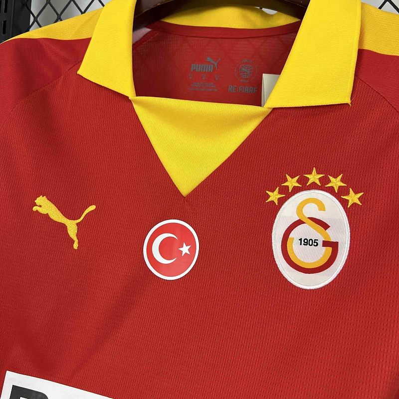Camiseta Galatasaray Rojo Retro 25/26
