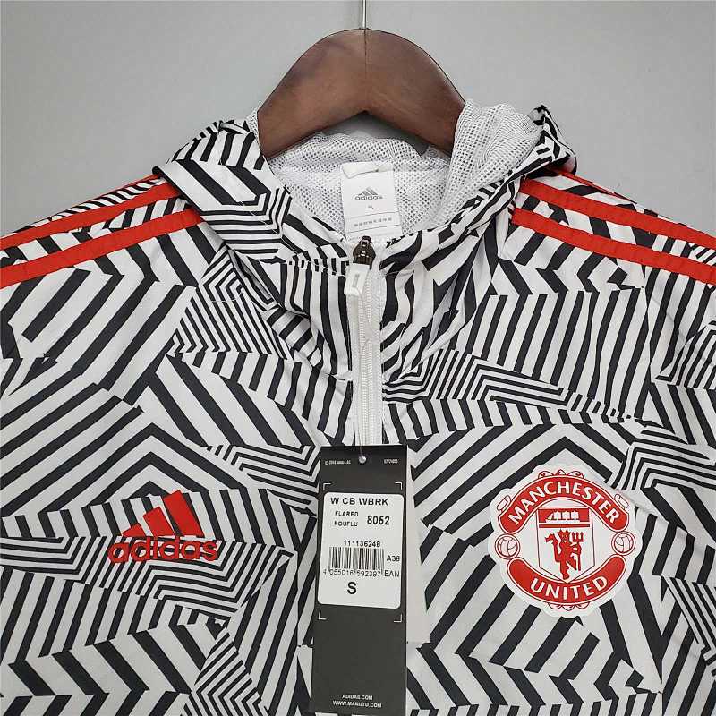 Chándal Manchester United Negro Blanco 21/22
