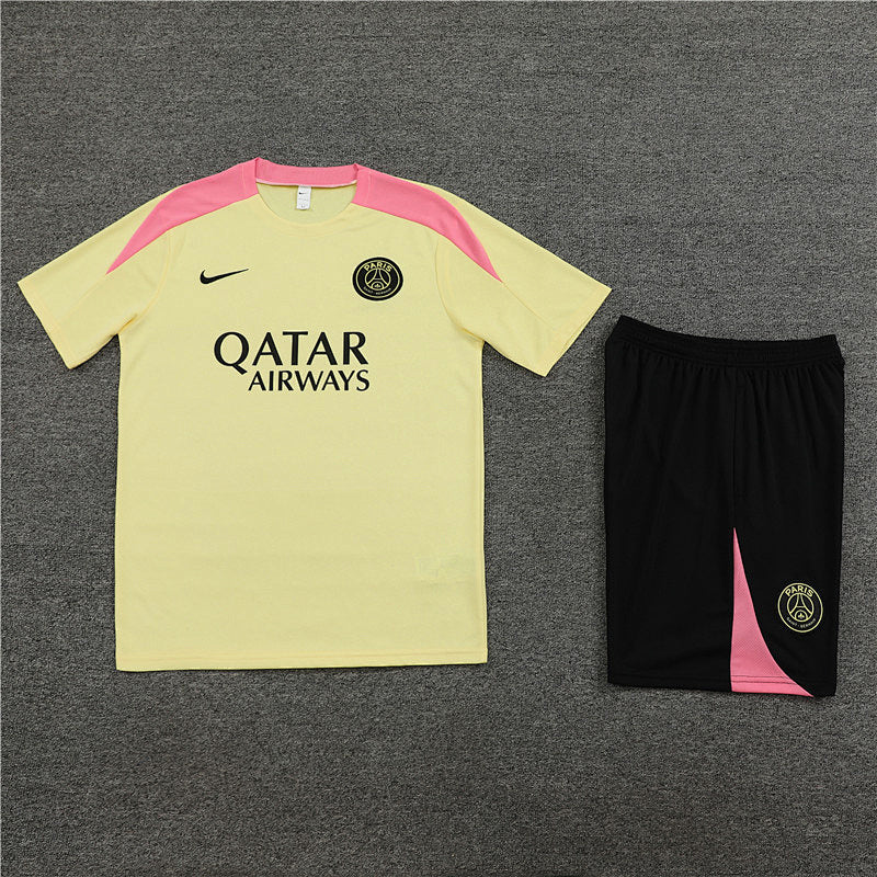 Ensemble PSG Jaune Prématch 24/25