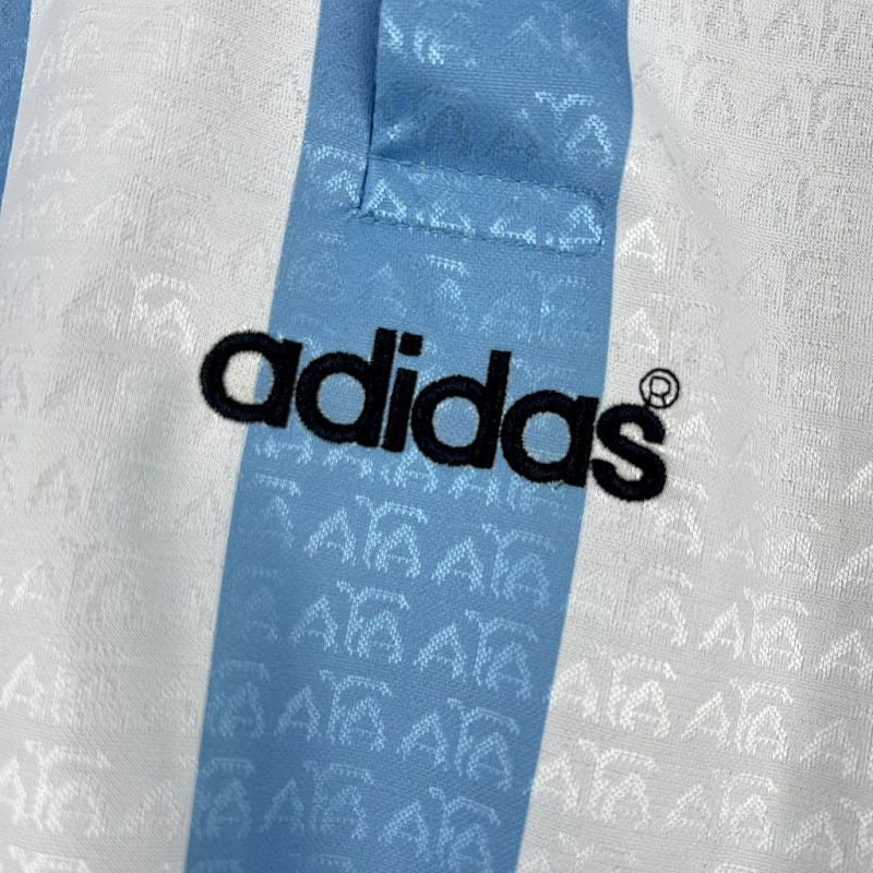 Maillot Argentina Vintage Domicile Rétro 1996