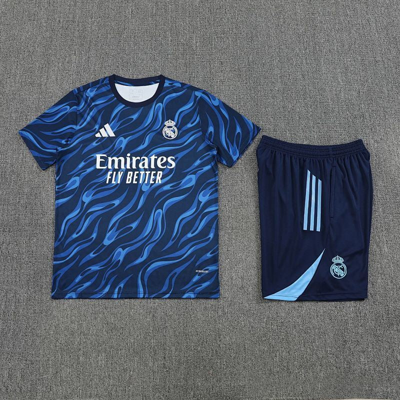 Ensemble Real Madrid Bleu Prématch 25/26
